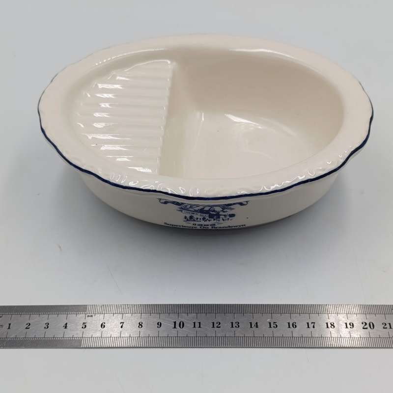 Vintage Paarl Rock brandy mini tot measure porcelain basin