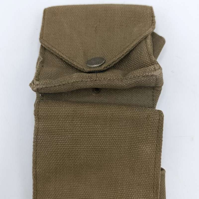Old South African police webbing holster