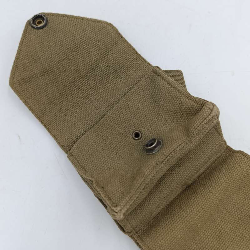 Old South African police webbing holster