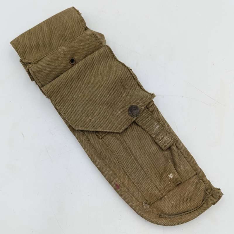 Old South African police webbing holster