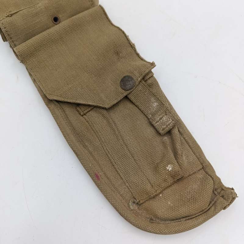 Old South African police webbing holster