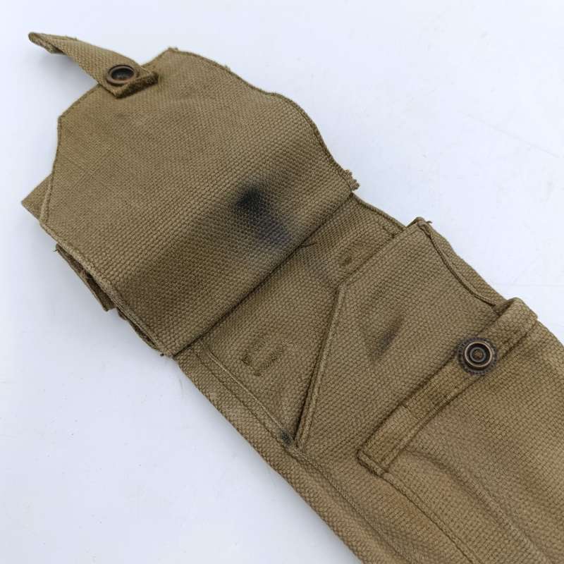 Old South African police webbing holster