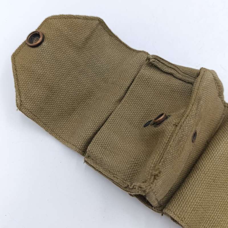 Old South African police webbing holster