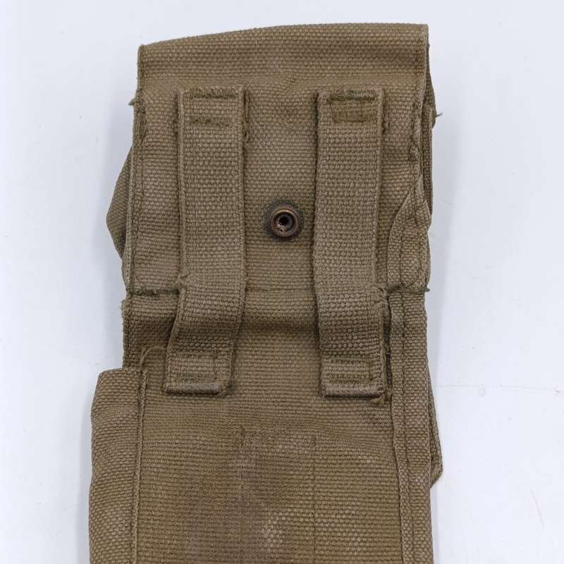 Old South African police webbing holster