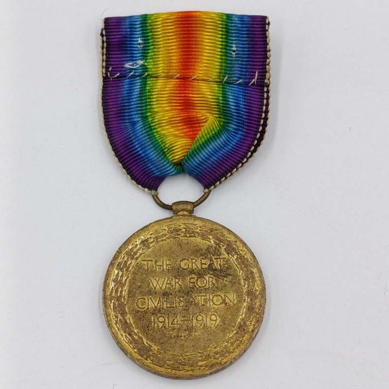 WW1 Victory medal issued to 66936 Sapper N.C. Reeder, Royal Engineers