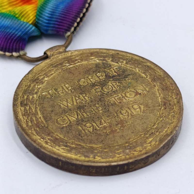 WW1 Victory medal issued to 66936 Sapper N.C. Reeder, Royal Engineers