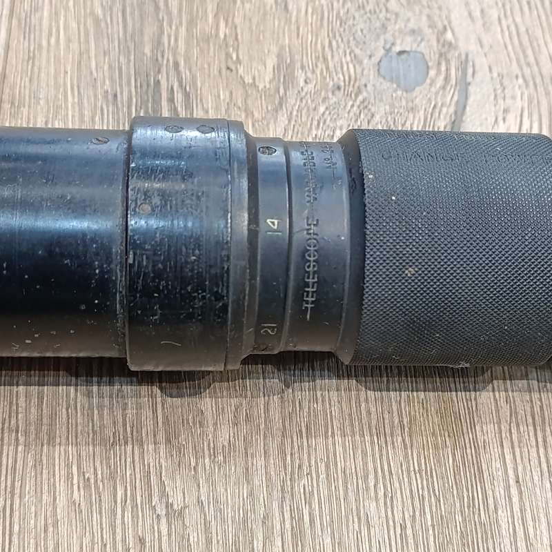 WW2 Telescope Sighting No.38 MKII in case - marked BB.Ltd 1942