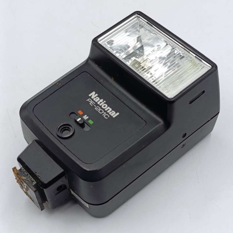 Vintage National PE-201C Camera flash in box - working