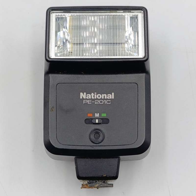 Vintage National PE-201C Camera flash in box - working