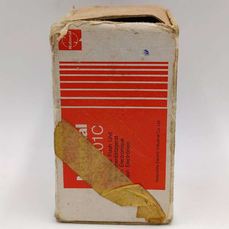 Vintage National PE-201C Camera flash in box - working