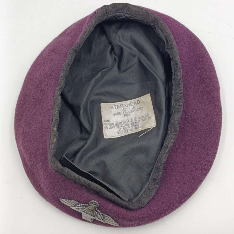 SADF 44 parachute Brigade beret with badge - size 56