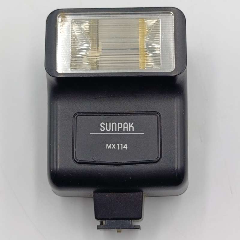 Vintage Sunpak MX114 flash - working