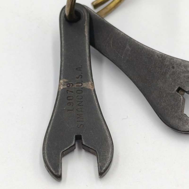 Pair of vintage Simanco Singer sewing machine wrenches