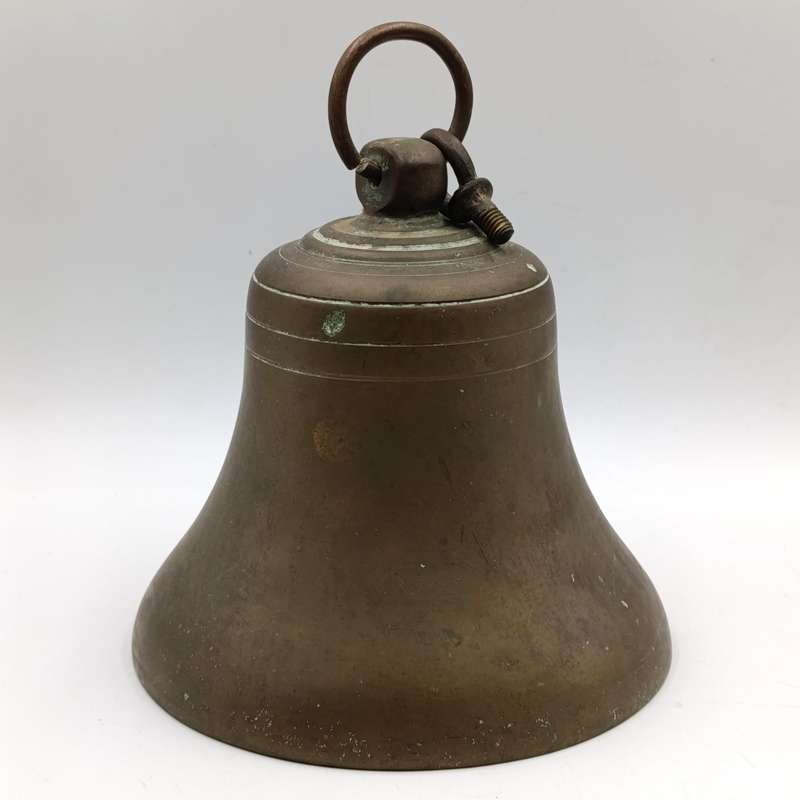 Large Vintage brass bell - no mounting arm