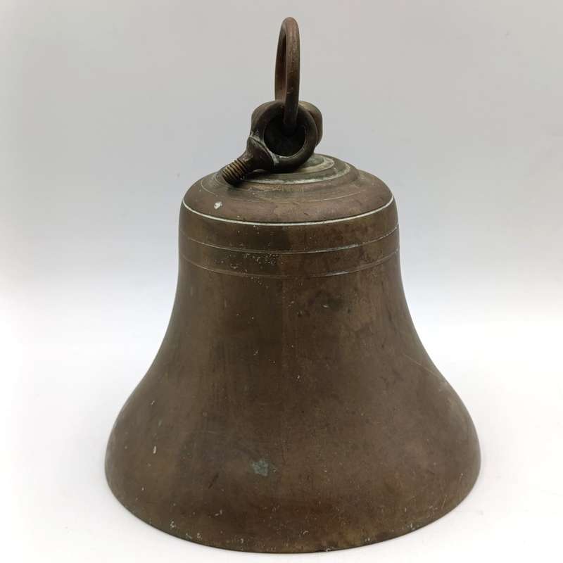 Large Vintage brass bell - no mounting arm