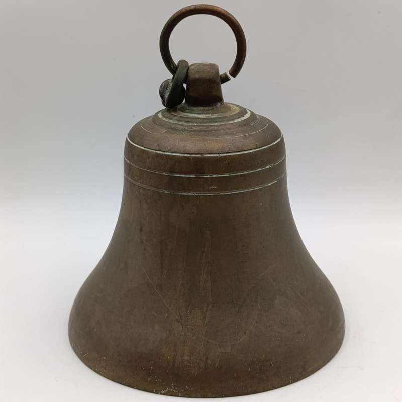 Large Vintage brass bell - no mounting arm