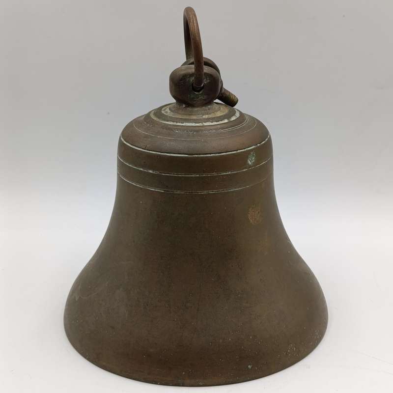 Large Vintage brass bell - no mounting arm