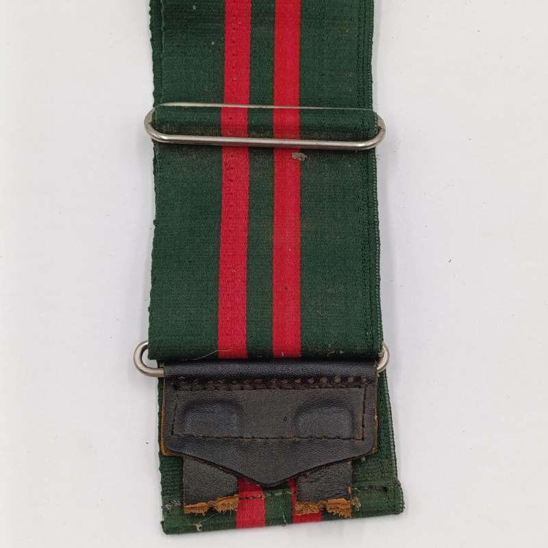 Rhodesian Army staff corps stable belt - leather straps damaged