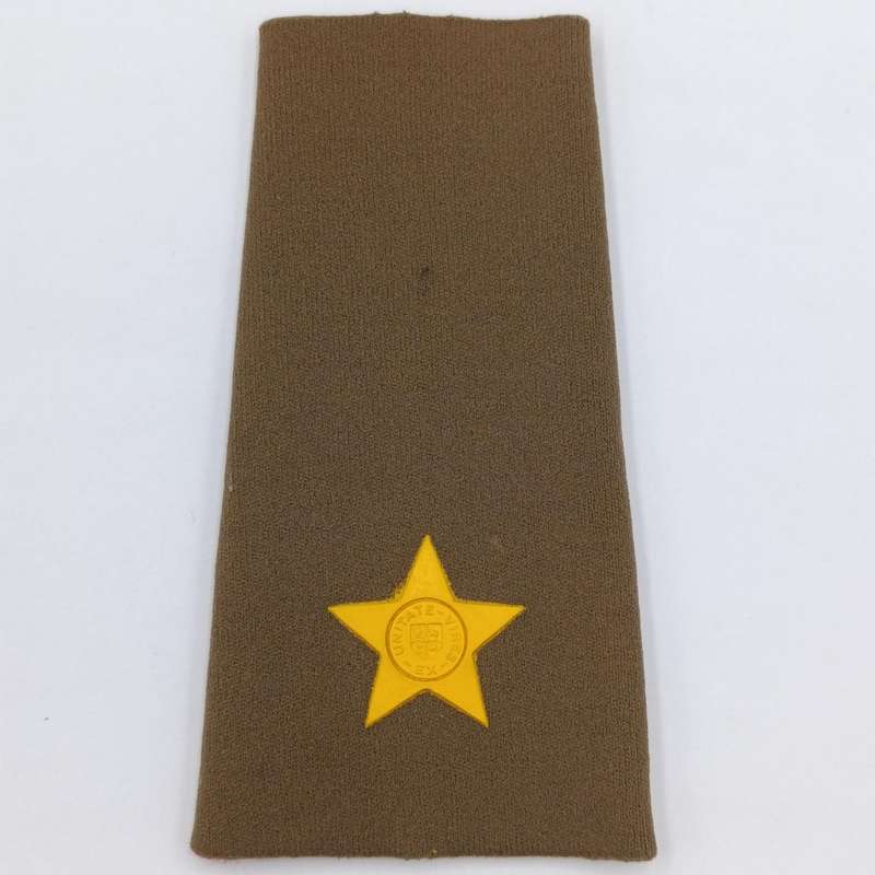 Pair of SADF second lieutenant rank epaulettes
