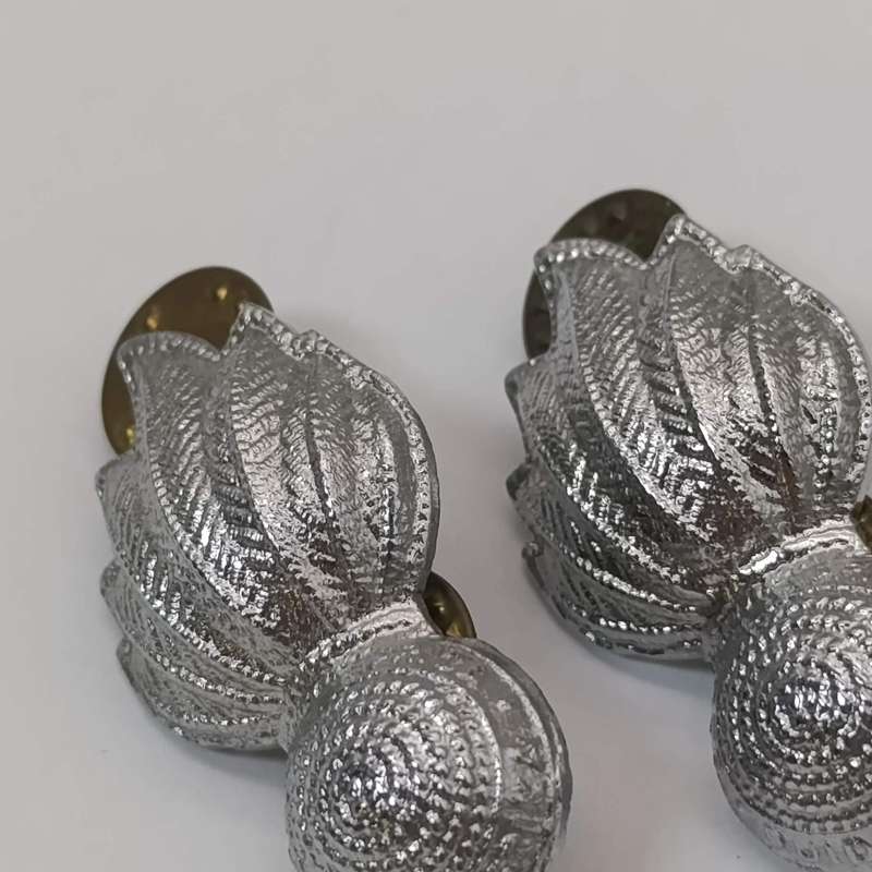 Pair of SA Engineers collar badges