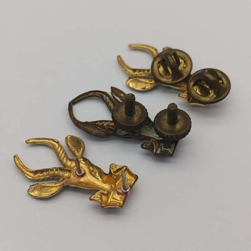 SA Infantantry beret and collar badges set
