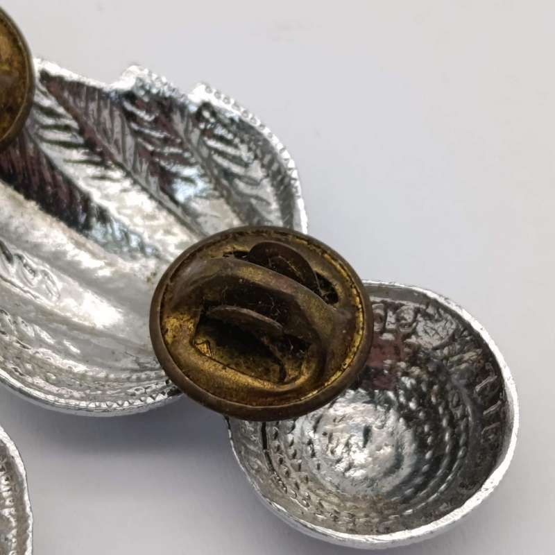Pair of SA Engineers collar badges