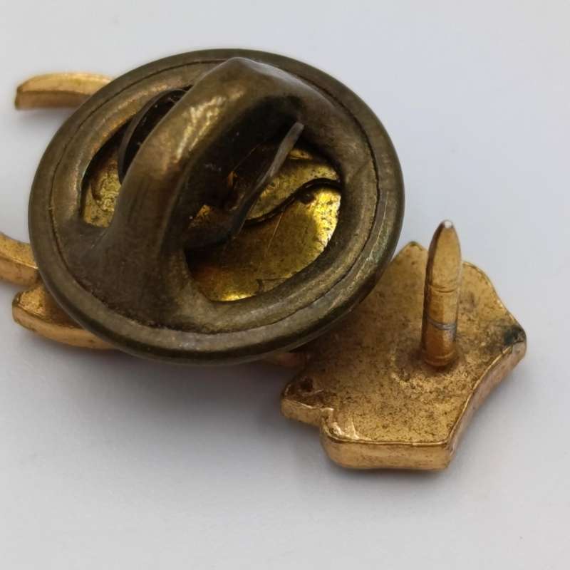 Pair of SA Infantry bokkop mess dress collar budges