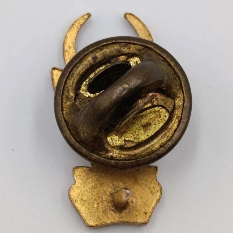 Pair of SA Infantry bokkop mess dress collar budges