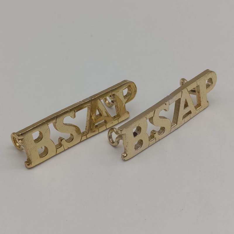 Pair of Rhodesian BSAP shoulder titles