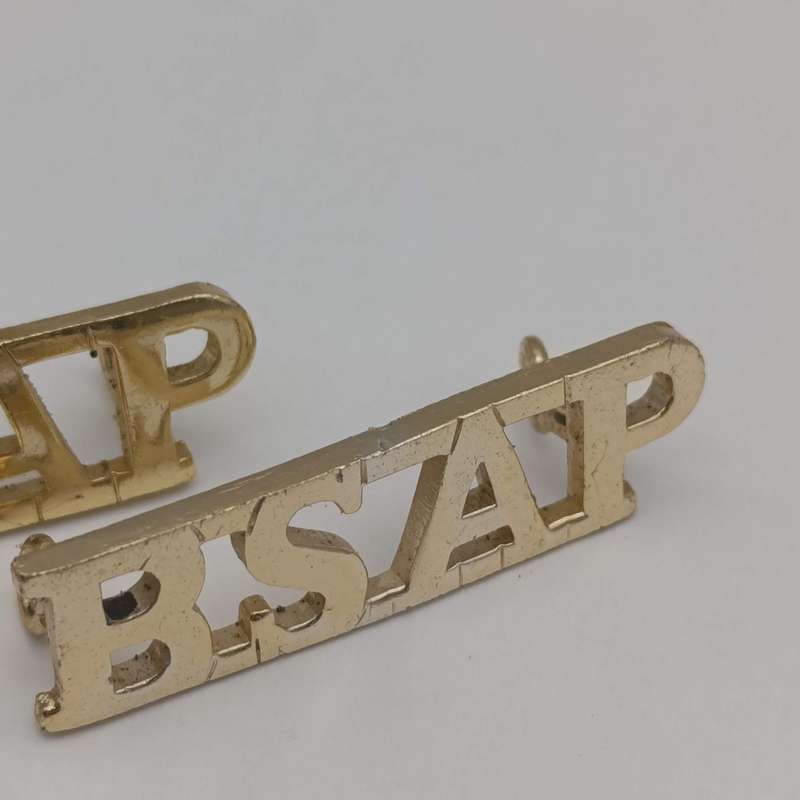 Pair of Rhodesian BSAP shoulder titles