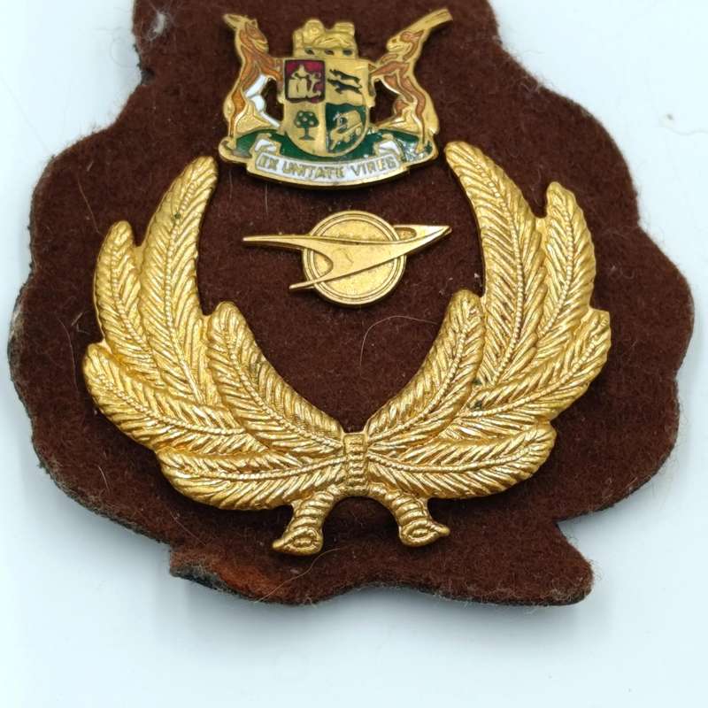 SA Railways officer cap badge