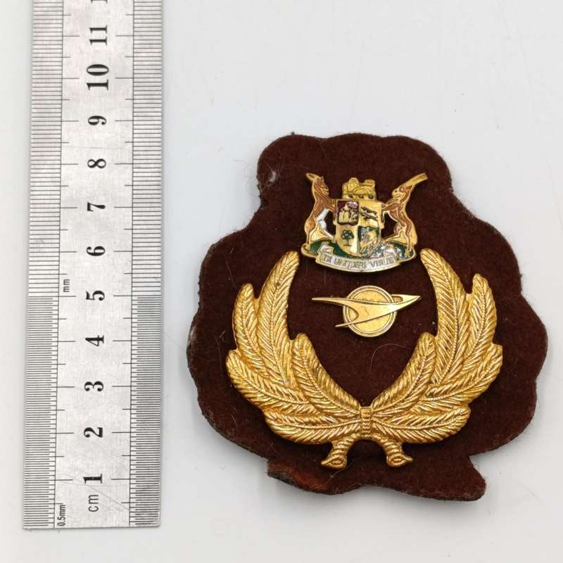 SA Railways officer cap badge