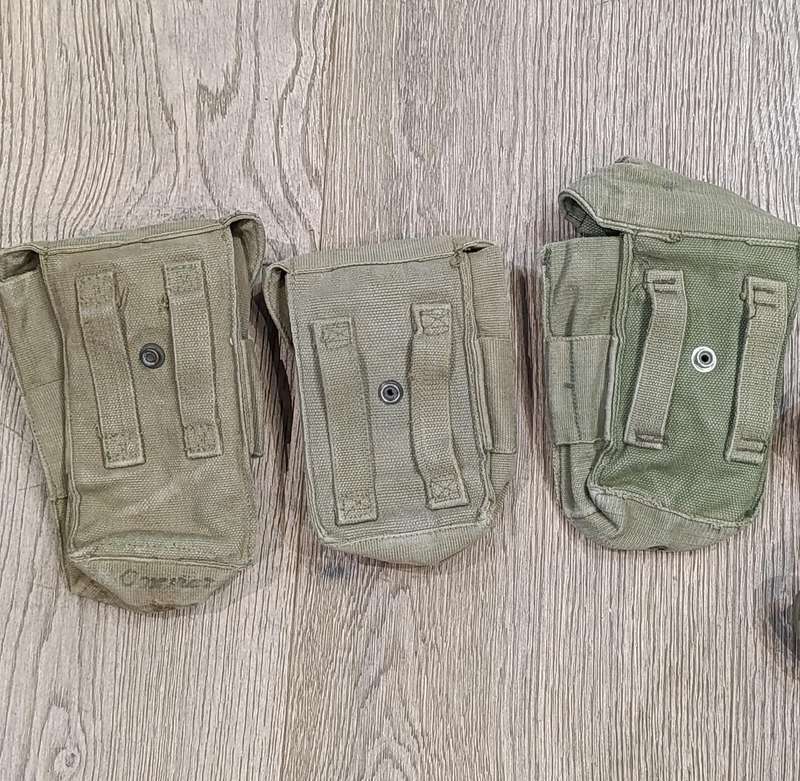 Lot of SA Army webbing straps and ammo pouches