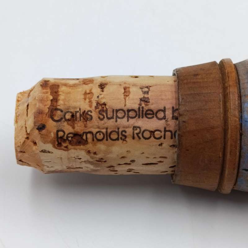 Vintage wooden carved wine stopper