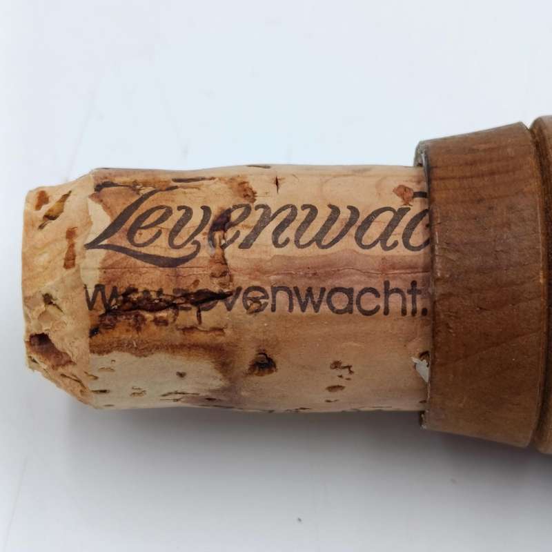 Vintage wooden carved wine stopper