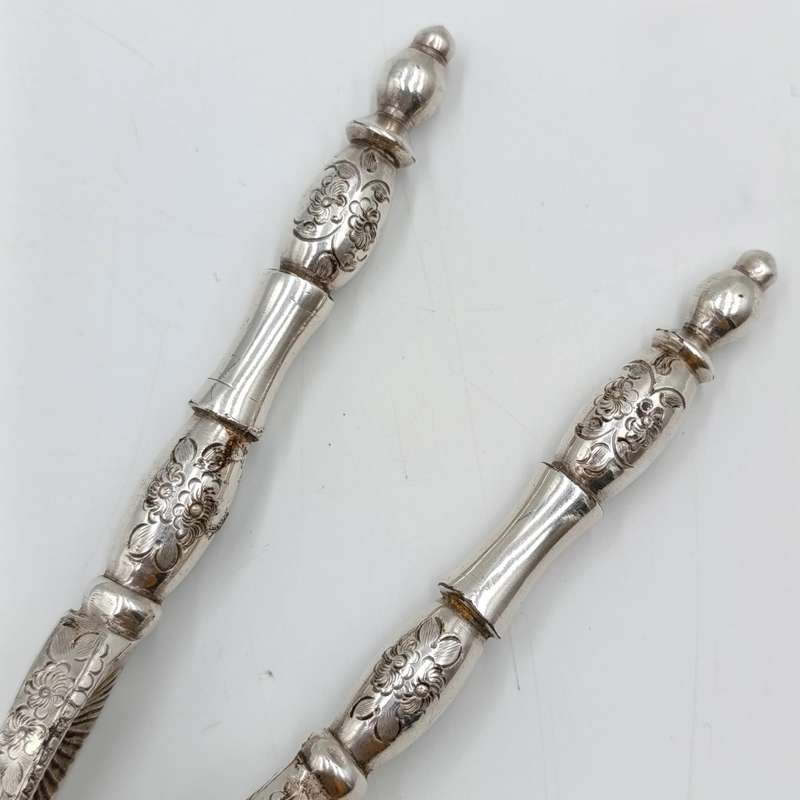 Antique Walker and Hall silverplated nutcracker