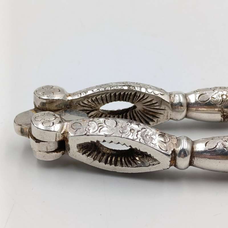 Antique Walker and Hall silverplated nutcracker