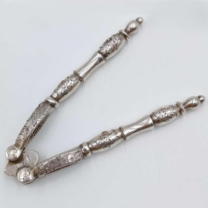 Antique Walker and Hall silverplated nutcracker