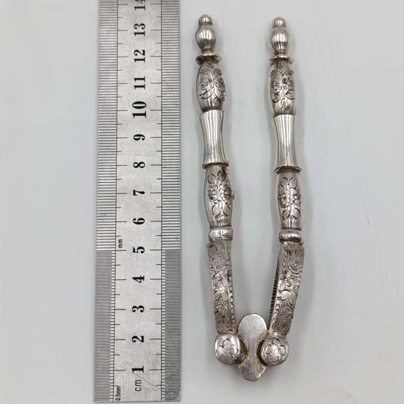 Antique Walker and Hall silverplated nutcracker