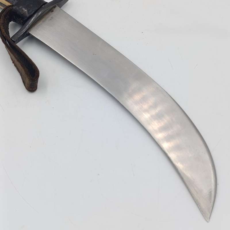 Vintage Stag Horn fixed blade dagger - unknown origin