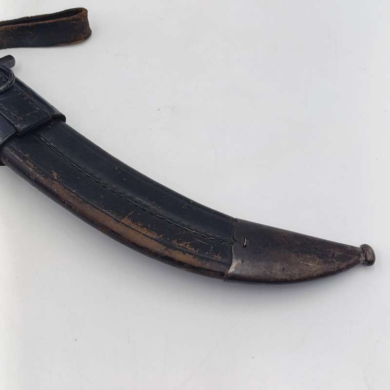 Vintage Stag Horn fixed blade dagger - unknown origin