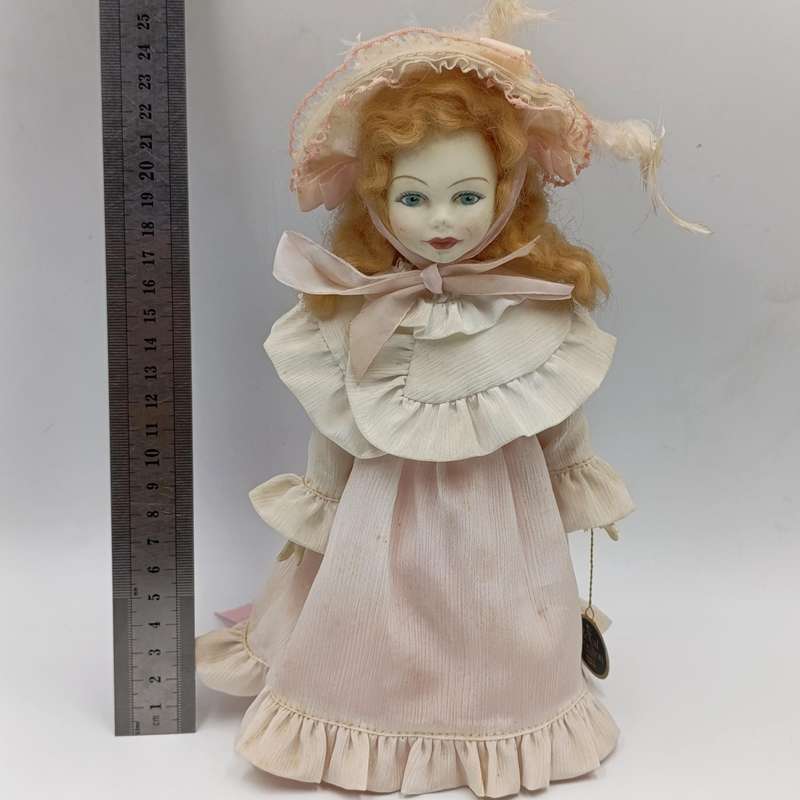 Vintage Royal Doulton and Nisbet 1982 Pink Sash porcelain doll