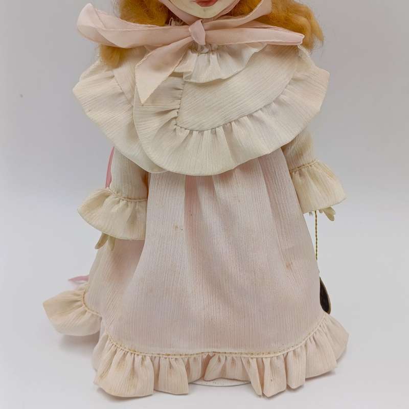 Vintage Royal Doulton and Nisbet 1982 Pink Sash porcelain doll
