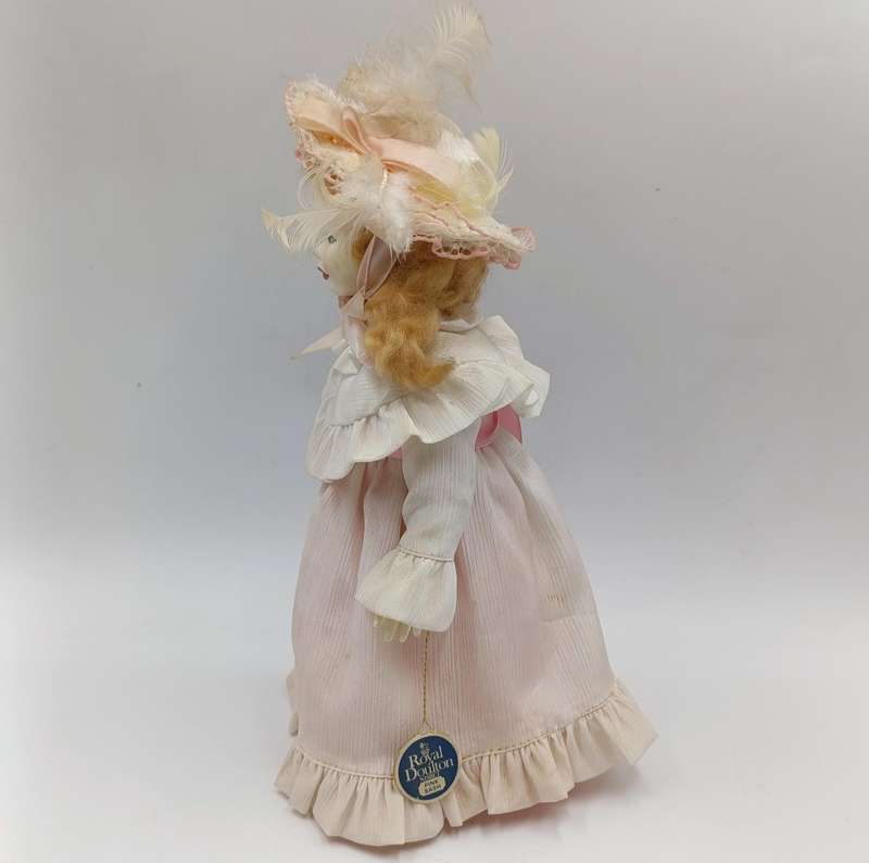Vintage Royal Doulton and Nisbet 1982 Pink Sash porcelain doll