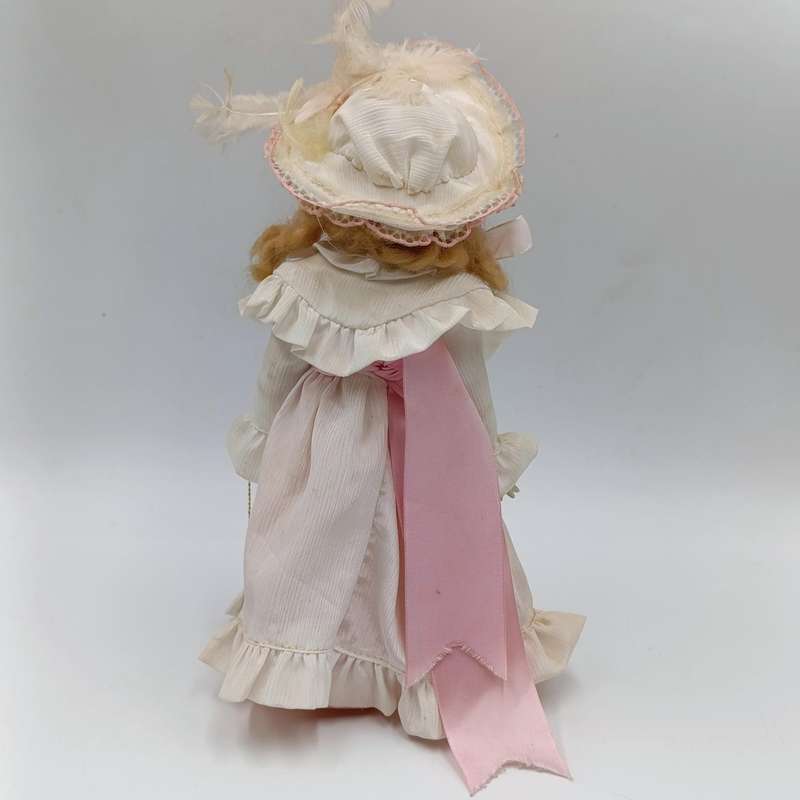 Vintage Royal Doulton and Nisbet 1982 Pink Sash porcelain doll
