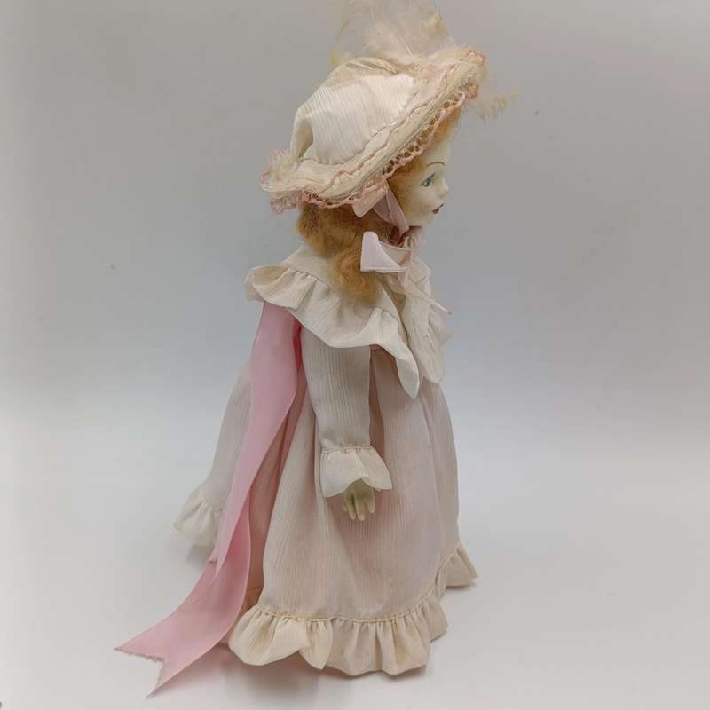 Vintage Royal Doulton and Nisbet 1982 Pink Sash porcelain doll