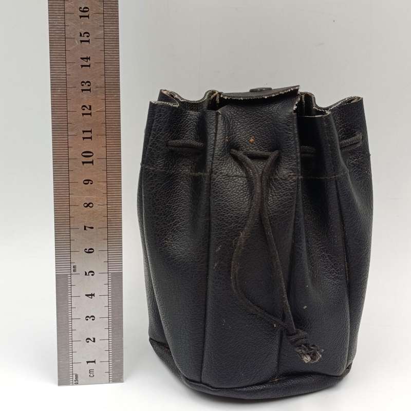 Vintage leather tobacco pouch