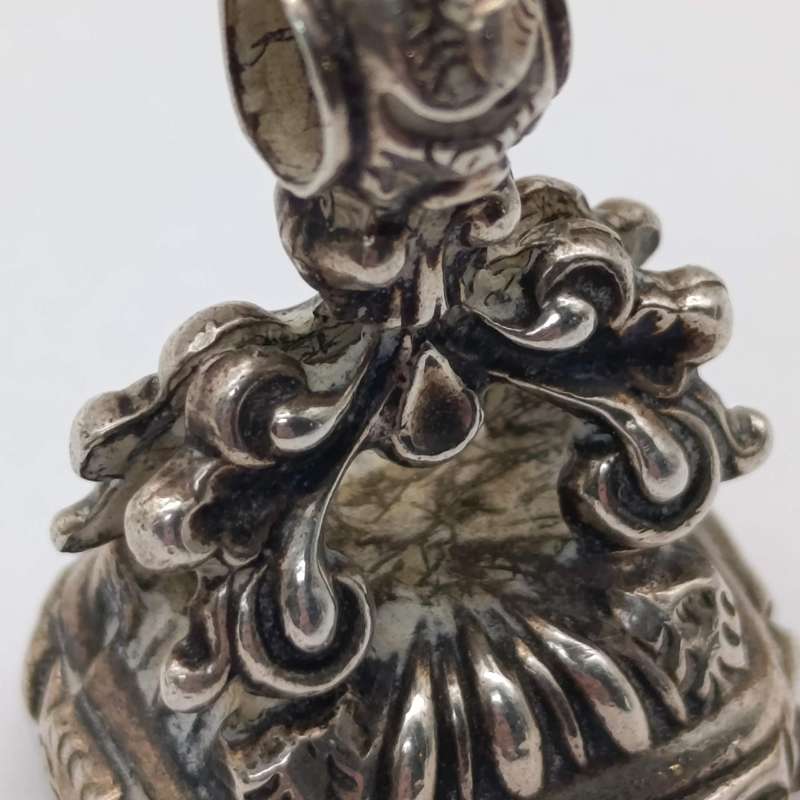 Victorian silver Carnelian seal/ watch Fob 15.3g