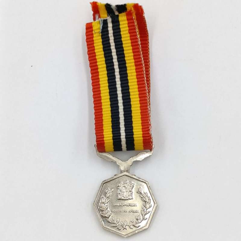 Set of 4 SADF Border War miniature medals