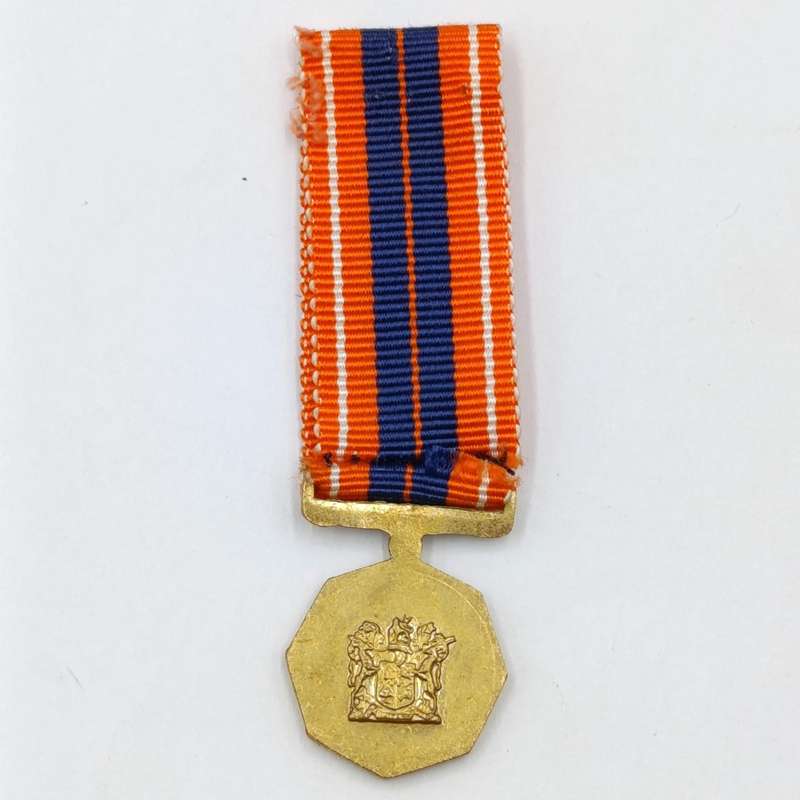 Set of 4 SADF Border War miniature medals